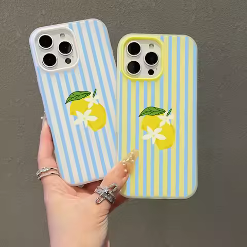 Fashion Lemon Pattern Phone Case For Huawei Honor 90 600 Lite 400 Pro Lite X8D X7B X9B X9D X7D X6D M