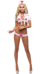 Sweet Heart Nurse Bedroom Costume
