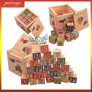 ABC Wooden Puzzle Block Educational Toy ABC Wood Block/ Wooden Block Toy/ 5-24