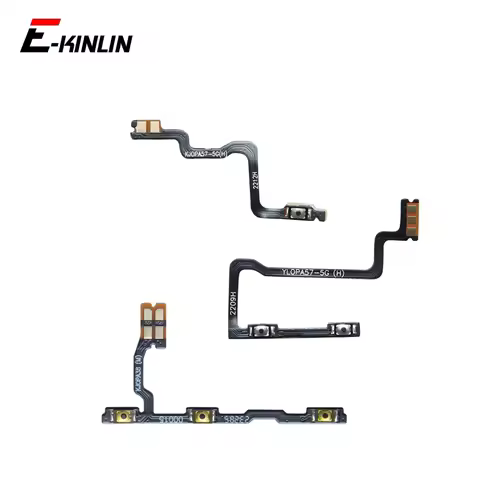 Volume Button Power Switch On Off Key Ribbon Flex Cable For OPPO A18 A38 A60 A77 A77s A78 A79 A98 4G