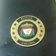 Liverpool Poker Card Commemorative Coin