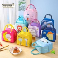 MERLYMALL Insulated Lunch Box Bags, Portable Thermal Bag Cartoon Lunch Bag, Convenience Lunch Box Accessories  Cloth Tote Food Small Cooler Bag