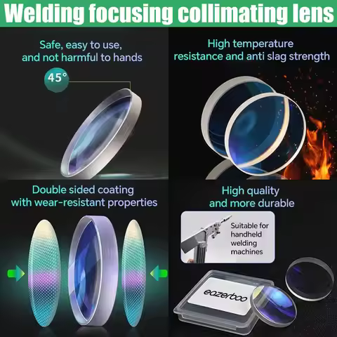 Laser Welding Focus&Collimator Lens D20x3.5 F400/600/800 D20 x 4.5 F150/200/400/600/800 for SUP Lase