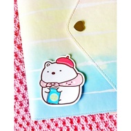 💖WATERPROOF💖Sumikko Gurashi Shirokuma Travels Laptop Sticker #1174