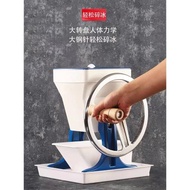 酒吧源創初雪氷子手搖式大顆粒雞尾酒莫吉托薄荷冰沙朱麗普碎冰機