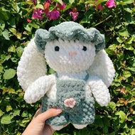 Amigurumi Bunny Plushie, Rabbit Knitted Doll