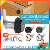 20mm 3 Digit Alloy Number Lock Combination Lock Airbnb Accomodation Locker Keyless Pass Password Let