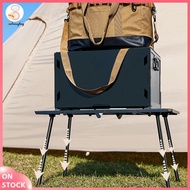 ◊ justeasybuy ◊   4-Fold Camping Picnic Table with Carry Bag Lightweight Foldable Table Collapsible 