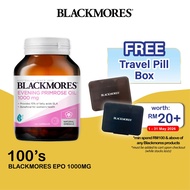 BLACKMORES Evening Primrose Oil 1000mg 100's for EPO Supplement HTM Pharmacy