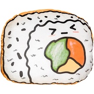 Plush Sushi Pillow Simulation 3d Food Pillow Cute Japanese Onigiri Sushi Plush Throw Pillow Soft Cus