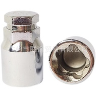 Applicable to Beijing BJ40BJ80F40Wrangler car spare tire anti-theft screw socket removal tool XVNN