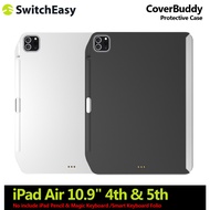 {hot} SwitchEasy CoverBuddy 2022-2020 10.9" for iPad Air 5 & 4 with Pencil Holder Works with Magic K