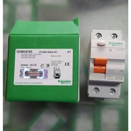 Schneider RCCB ELCB Domae 1P + N/ 1P+N 2P 40A/ 40 A 30mA/ 30 mA/