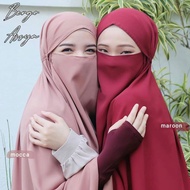 Kerudung Segi Empat Jumbo Instan Assya Hijab Bella Square Jilbab 4