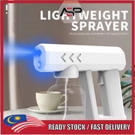 ASPBEST Sanitizer Spray Gun Blue Light Nanometer sanitizer spray gun 300/500ml Wireless Spray Gun