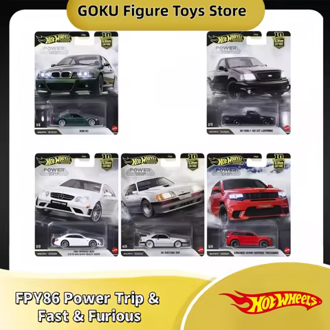 Mattel Hot Wheels Premium FPY86 Power Trip & Fast & Furious Collectible Vehicle 1995 Mazda RX-7 1967