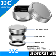 เลนส์ฮูดโลหะสี่เหลี่ยม JJC สำหรับ Fujifilm XF 23มม. F2.8 R WRXF 27มม. F2.8 R WR และ XF 27มม. เลนส์ F