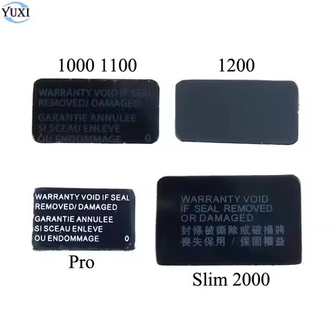 YuXi 5pcs/lot For Sony Playstation 4 PS4 1000 1100 1200 slim 2000 For PS4 Pro Console Host Seal Stic