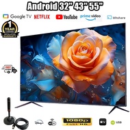 HDR 4K Smart TV Android TV 32, 43, 55 inches Mirror TV  Google TV Netflix YouTube Google Play