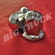 Lorry Lori Truck Wheel Cover Nut 32MM Tyre Rim Nut Chrome STAINLESS STEEL / 不锈钢车轮配备 / Krom Tyre Nut Keluli Tahan Karat