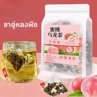 Peach Oolong Tea 50 Bags Imported High-Quality Peach Oolong Tea Healthy Tea 100% Pure Apple Peach Te