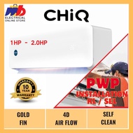 CHIQ Non Inverter Air Conditioner 1HP 1.5HP 2HP Penghawa Dingin