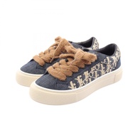 [Pre-owned] Dior B33 Spin Oblique Denim Sneakers for Men - Unused