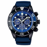 BNIB SEIKO PROSPEX  Save The Ocean  Black Series Special Edition Solar Chronograph Diver's SSC701P1 SSC701P SSC701 Blue Dial Rubber Strap Men Watch  (PRE-ORDER)