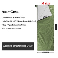 Blackpongo ถุงนอนน้ำหนักเบาพิเศษซองจดหมาย LW200 ระบายอากาศได้อบอุ่นและสะดวกสบายประกบถุงนอนตั้งแคมป์ก