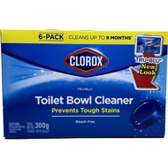 Clorox Tru-Blu Automatic Toilet Bowl Cleaner 6's, 300g