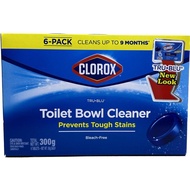 Clorox Tru-Blu Automatic Toilet Bowl Cleaner, 6s