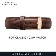 For Classic 40mm - Daniel Wellington Classic Strap 20mm Leather - Leather watch band - For men - DW 
