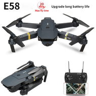 E58 Pro Dual Camera 4K HD Drone Wide Angle Aerial Photography Drone Hight Hold Mode Quadcopter RC Drone