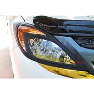 Matte Black Headlight Cover Mazda BT-50 BT50 Pro 2012-2020 BT-50 Light BT50 Accessories