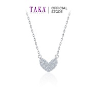TAKA Jewellery Dainty Diamond Necklace 9K Gold