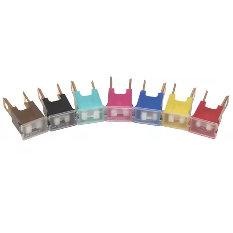 2PCS Automotive Car truck van square Fuse long feet male Fuse 20A 30A 40A 50A 60A 70A 80A 90A 100A 1