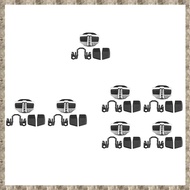 G4TRD Door Stabilizer Door Lock Protector Latches Stopper Covers for XV Forester Legacy