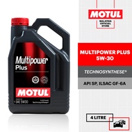 MOTUL Multipower Plus 0W20 5W30 10W40 4L Technosynthese SP Engine Oil