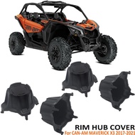 Wheel Rim Hub Center Caps Trim Covers For CAN-AM MAVERICK X3 900 HO Max R 4x4 DS XMR XRC Turbo DPS 2