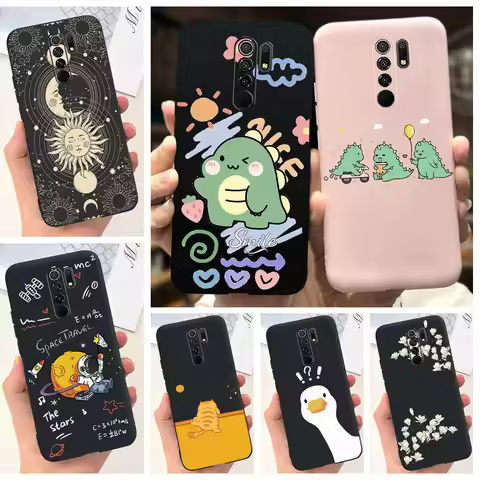 For Xiaomi Redmi 9C Case Redmi9C 9 C NFC Redmi 9 9a Phone Cover Soft Shockproof Bumper Case For Xiao