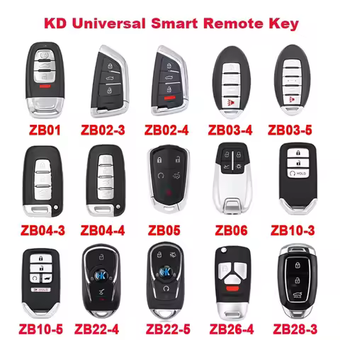 KEYDIY Universal KD Smart Remote Key ZB01 ZB02-3 ZB02-4 ZB03 ZB04 ZB05 ZB06 ZB10 ZB22 ZB26 ZB28 for 