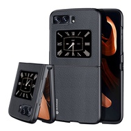 Dux Ducis Fino Casing Motorola Razr 2022 5G Shockproof Cover Moto Razr 3 Razr3 5G Hard PC Back Soft 
