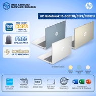 HP 15-fd0178TU / fd0179TU / fd0181TU Laptop I3-N305/8GB DDR4/512GB SSD/Intel/WIN11/Microsoft Office 
