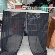 1m square anti-mosquito net with zipper