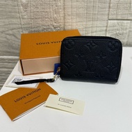 Lv零錢包 Lv拉鏈零錢包 M60574 黑色零錢包