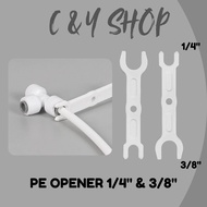 Water Filter Elbow Opener 1/4" & 3/8" RO Fitting/Cuckoo/Coway/Water Purifier/Penapis Air