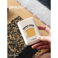 card holder magsafe card holder Apple Ufology Illustration Cute Bread Card Holder