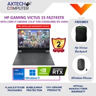 HP Victus 15-fa2743TX 15.6" FHD 144Hz Gaming Laptop Mica Silver ( i7-14650HX, 16GB, 512GB SSD, RTX40