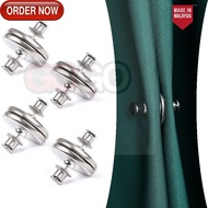 GG 1Pair Curtain Clip Home Accessories Metal Curtains Button DIY Curtains Clothing Detachable Free P