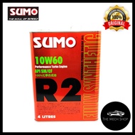 Sumo R2 Turbo Racing Fully Synthetic 10W60 Engine Oil 10W-60 (4 Litres)
